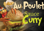 Chickenburger Curry