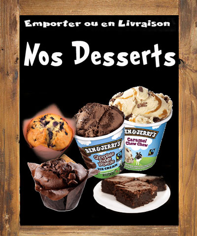 Desserts / Glaces